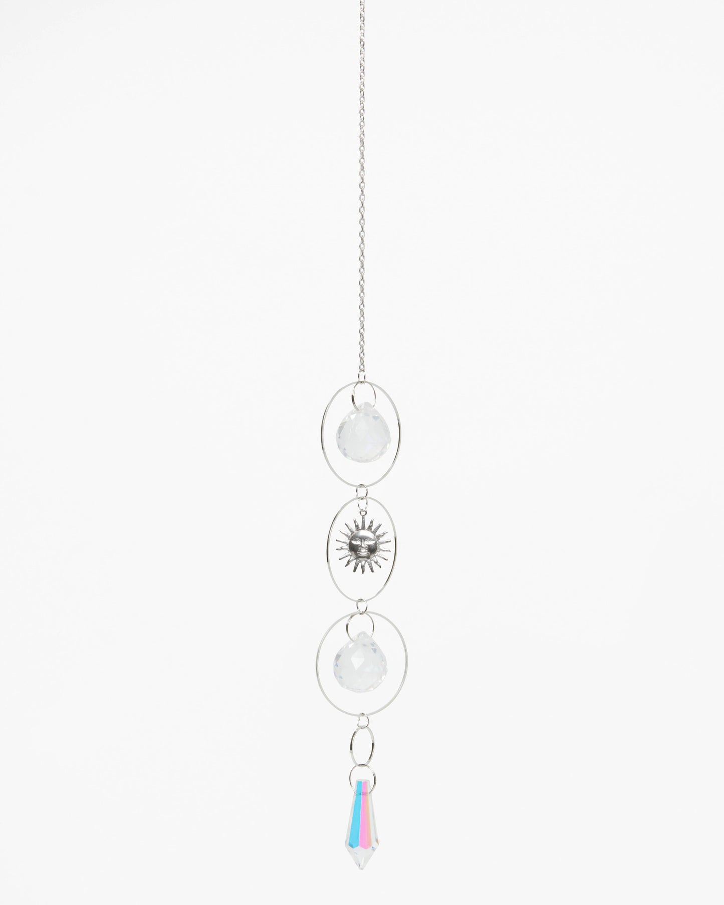 Whimsical Crystal Rainbow Maker | Gold Suncatcher: Assorted Styles