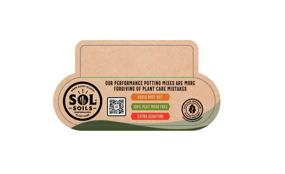 2-Sided PoP Shelf Talker: Soils and Sol Biotics Additives