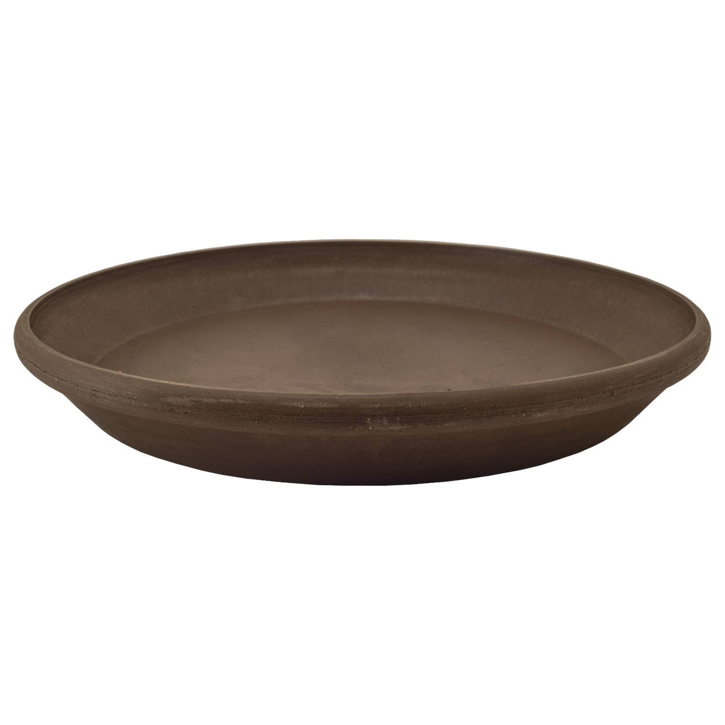 PSW Pots- Single Slip Saucer: Terra Cotta Marble / 14"