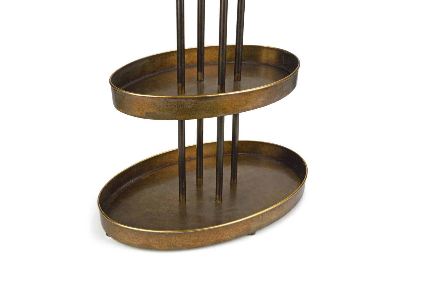 Multi-Tiered Oval Displays (Tabletop or Floor): 3-Tier