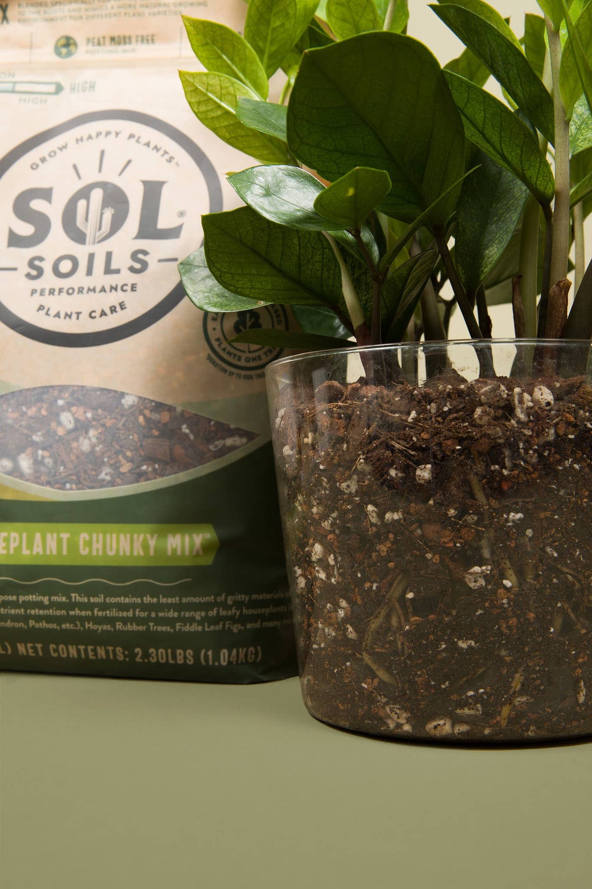 Bulk Soil - Houseplant Chunky Mix (7 Gal Box) Soilless