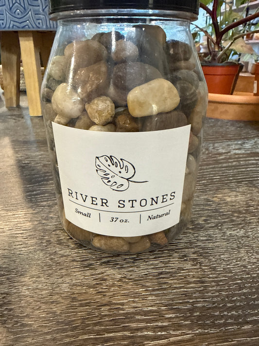 River stones small brown 37oz