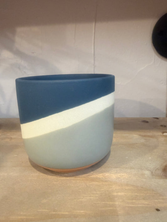 Colorway Blue Pot 4” x 3.5”