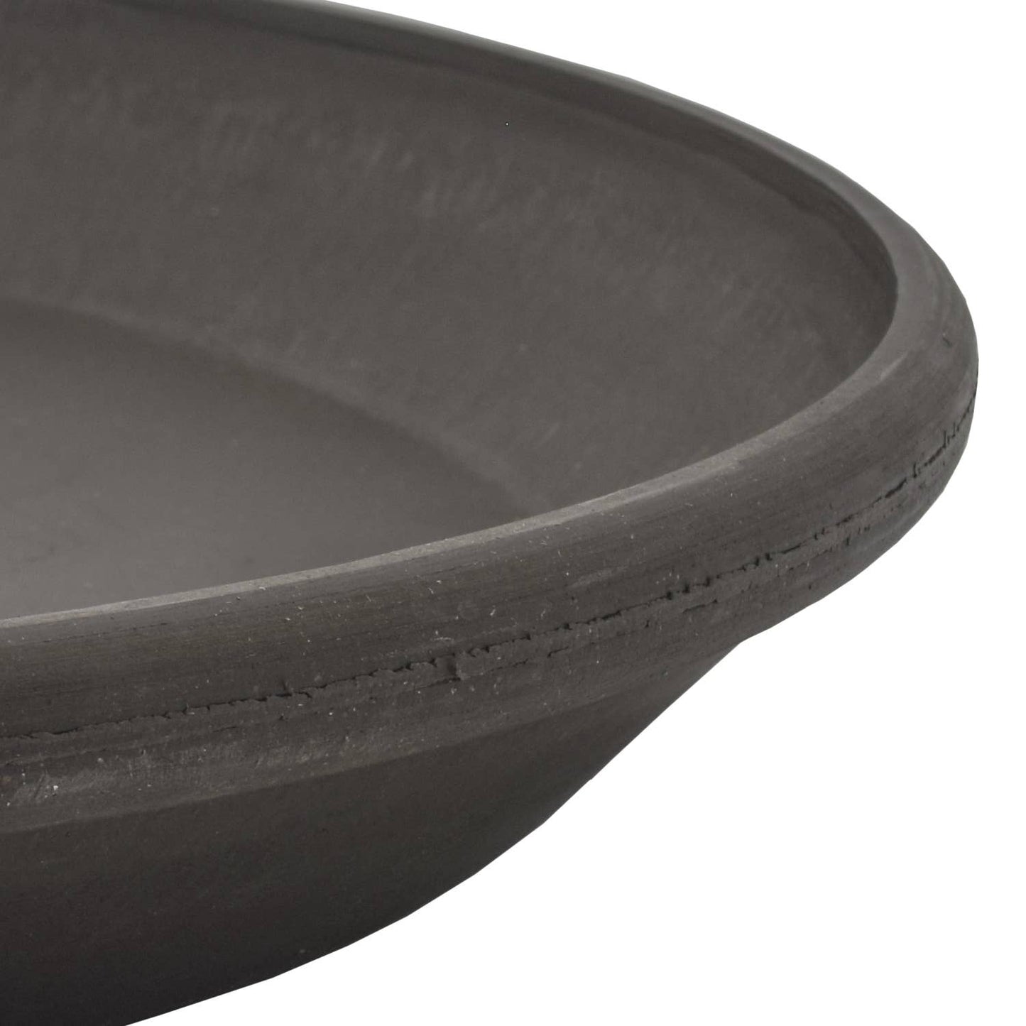 PSW Pots- Single Slip Saucer: Terra Cotta Marble / 14"