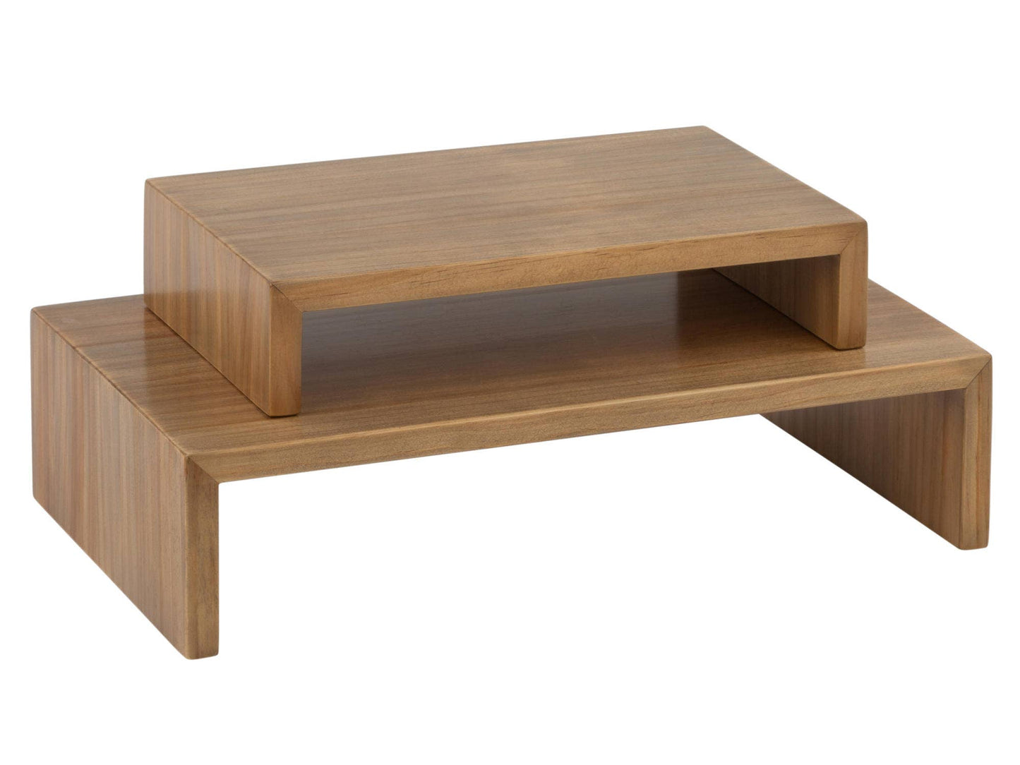 Rectangle Wood Risers - Set of 2